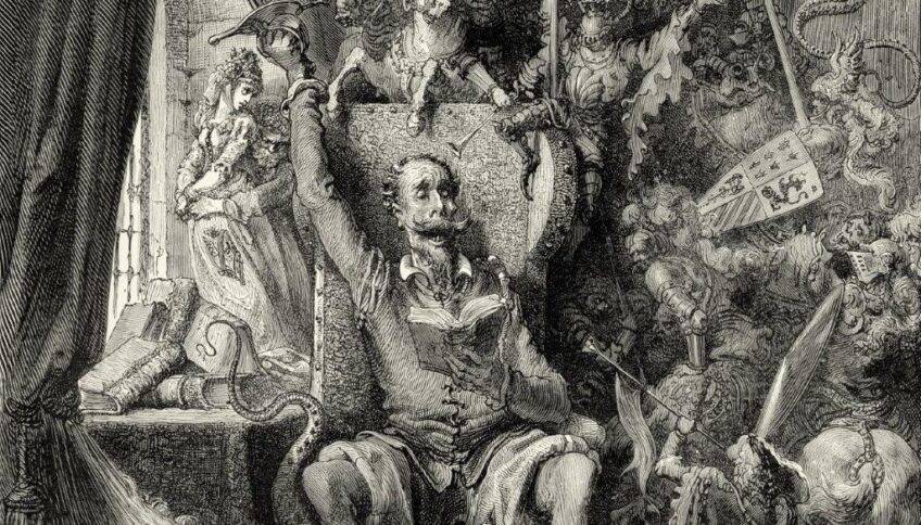 Ilustración del Quijote, de Gustave Doré. Foto: © Wikimedia Commons